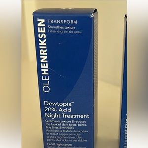 NEW OleHenriksen Transform Dewtopia 20% Acid Night